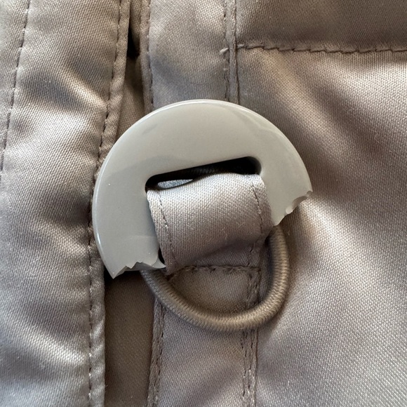 Women’s Zeroxposur Down Puffer Silver Jacket Removable Hood Size Small *read* - Picture 10 of 10